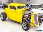 1934 Ford Hot Rod . Yellow Manual M for Sale