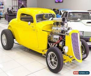 Classic 1934 Ford Hot Rod . Yellow Manual M for Sale