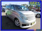 2003 Nissan Elgrand HIGHWAY STAR Silver Automatic A Mini Bus for Sale
