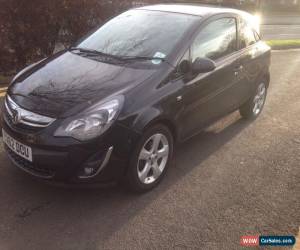 Classic 2013 VAUXHALL CORSA SXI AC BLACK for Sale