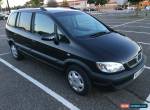 2003 VAUXHALL ZAFIRA DESIGN 16V BLACK for Sale