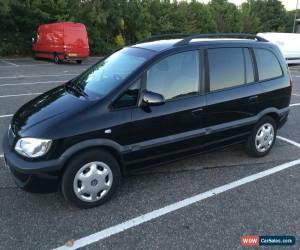 Classic 2003 VAUXHALL ZAFIRA DESIGN 16V BLACK for Sale