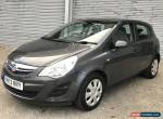 2013 VAUXHALL CORSA 1.2 16v EXCLUSIV AC GREY 5 DOOR GREY for Sale