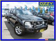 2012 Nissan Navara D40 ST (4x4) Black Manual 6sp M Dual Cab Pick-up for Sale