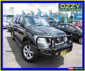 Classic 2012 Nissan Navara D40 ST (4x4) Black Manual 6sp M Dual Cab Pick-up for Sale