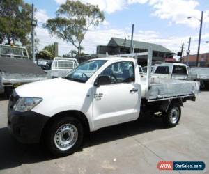 Classic 2009 Toyota Hilux TGN16R 09 Upgrade Workmate White Automatic 4sp A Cab Chassis for Sale