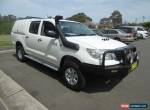 2012 Toyota Hilux KUN26R MY12 SR (4x4) White Manual 5sp M Dual Cab Pick-up for Sale