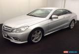 Classic MERCEDES-BENZ E250 2.1 CDI B/E AMG SPORT TIP AUTO 2010 for Sale