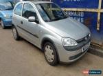 2001 VAUXHALL CORSA COMFORT 16V AUTO SILVER for Sale