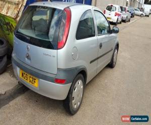 Classic 2001 VAUXHALL CORSA COMFORT 16V AUTO SILVER for Sale