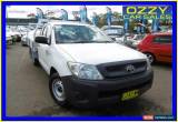 Classic 2009 Toyota Hilux TGN16R 09 Upgrade Workmate Glacier White Manual 5sp M for Sale