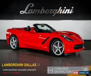 Classic 2014 Chevrolet Corvette Stingray Convertible 2-Door for Sale