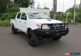 Classic 2008 Toyota Hilux KUN26R MY08 SR White Manual 5sp M 4D UTILITY for Sale