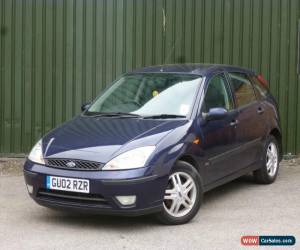 Classic 2002 FORD FOCUS 1.6 ZETEC BLUE for Sale