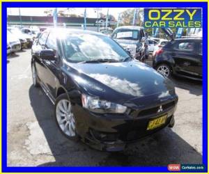 Classic 2008 Mitsubishi Lancer CJ VR-X Black Manual 5sp M Sedan for Sale