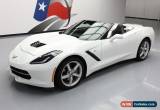 Classic 2014 Chevrolet Corvette Stingray Convertible 2-Door for Sale