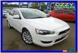 Classic 2011 Mitsubishi Lancer CJ MY11 SX White Manual 5sp M Sedan for Sale