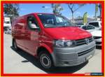 2010 Volkswagen Transporter T5 MY11 Red Manual 5sp M Van for Sale