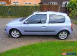 2004 RENAULT CLIO DYNAMIQUE 16V SILVER for Sale