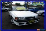 Classic 1990 Mazda 323 Astina White Manual 5sp M Sedan for Sale