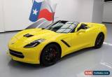 Classic 2014 Chevrolet Corvette Z51 Convertible 2-Door for Sale