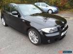 2011 BMW 120D M SPORT AUTO BLACK, 1/2 LEATHER 51000 MILES 5 DOOR for Sale