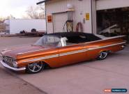 1959 Chevrolet Impala 2 door convertible for Sale