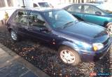 Classic Ford Fiesta mk5 ghia x reg car non runner spares repair for Sale