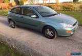 Classic 2000 FORD FOCUS 1.6 ZETEC GREEN - NO RESERVE for Sale