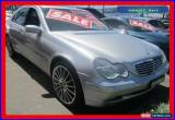 Classic 2002 Mercedes-Benz C320 W203 Elegance Silver Automatic 5sp A Sedan for Sale