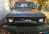 Classic 1985 Toyota Land Cruiser for Sale