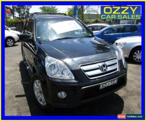 Classic 2006 Honda CR-V 2005 Upgrade (4x4) Sport Black Automatic 5sp A Wagon for Sale