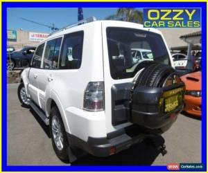 Classic 2009 Mitsubishi Pajero NT GLS LWB (4x4) White Automatic 5sp A Wagon for Sale