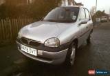 Classic 1998 VAUXHALL CORSA BREEZE HI-TORQ SILVER, MOT UNTIL APRIL, LOW MILEAGE for Sale