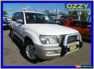 2004 Toyota Landcruiser UZJ100R Sahara (4x4) White Automatic 5sp A Wagon for Sale