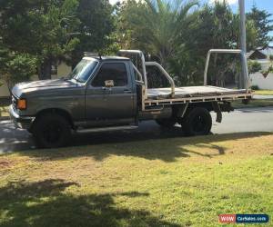 Classic Ford F250 Tray Back Tipper, Dual Fuel, New Engine, 1990, Safety Certificate for Sale