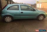 Classic 2004 VAUXHALL CORSA LIFE 16V TURQUOISE for Sale