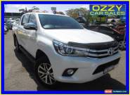 2016 Toyota Hilux GUN126R SR5 (4x4) Pearl White Automatic 6sp A for Sale