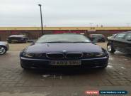 2003 BMW 318 CI BLUE WITH CREAM LEATHER, PARKING SENSORS for Sale