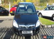 2009 VAUXHALL ZAFIRA EXCLUSIV BLACK for Sale