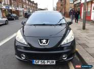 Late 2006 Peugeot 207 Sport HDI 90 1.6 (Diesel) Black 1 Year MOT for Sale