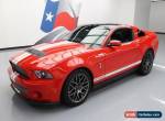 2011 Ford Mustang Shelby GT500 Coupe 2-Door for Sale