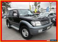 2001 Toyota Landcruiser Prado KZJ95R Grande Black Automatic 4sp A Wagon for Sale