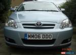 2006 TOYOTA COROLLA CLR C'N D-4D BLUE for Sale