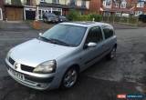 Classic 2002 RENAULT CLIO DYNAMIQUE 16V SILVER for Sale