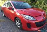 Classic 2012 MAZDA 3 SEDAN BL SERIES 2 MAN LIGHT DAMAGED REPAIRABLE for Sale