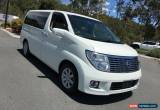 Classic 2005 Nissan Elgrand Series 2 G E51 White Automatic 5sp A Wagon for Sale