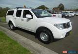 Classic 2012 Nissan Navara D40 MY12 RX (4x4) White Automatic 5sp A Dual Cab Pick-up for Sale