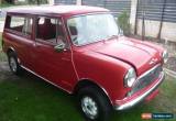 Classic  1966 MINI PANEL VAN FULLY REBUILT for Sale