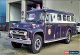 Classic 1955 Ford Other Fire Rescue Truck for Sale